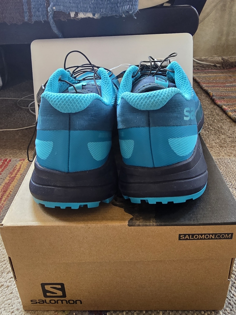 Salomon Sense Ride Trail Running Shoes Womens Size 9 - Picture 5 of 7